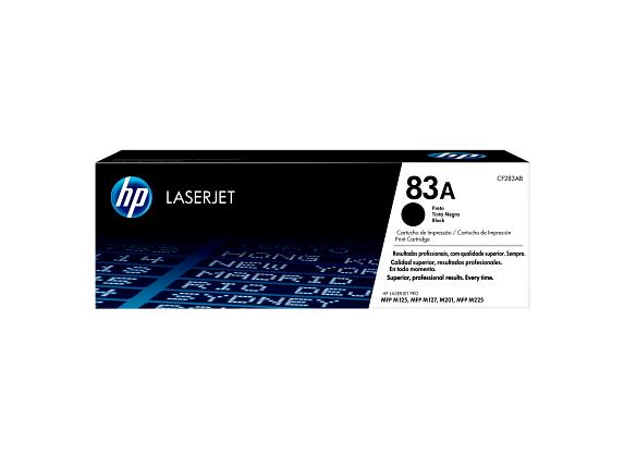 HP 83A Black Original LaserJet Toner Cartridge – Model CF283A – High-Quality Printing for HP LaserJet Pro Printers