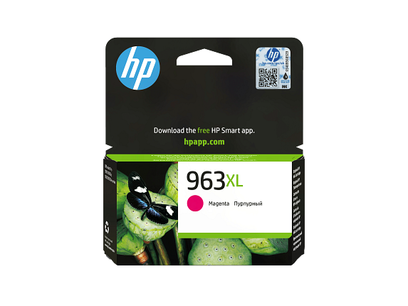 HP 963XL High Yield Magenta Original Ink Cartridge – Genuine HP Cartridge for HP OfficeJet Pro 9010/9020 Series Printers