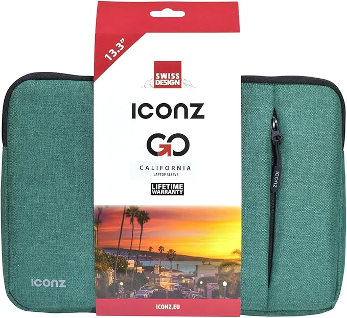ICONZ California Sleeve Bag 13.3 Green-2038.