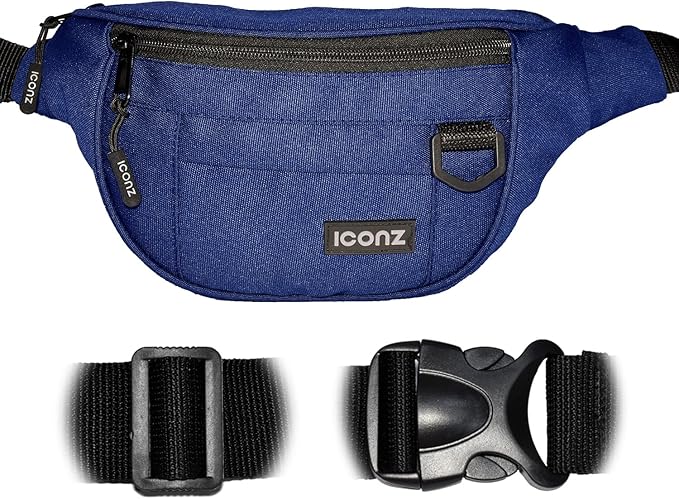 ICONZ Texas Waist Bag DarkBlue-Grey 1038.