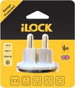 iLOCK MK 16A Plug – 250V, 3500W Heavy-Duty Electrical Power Plug for Home and Office Appliances