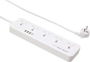 LDNIO 5 POWER SOCKET+1PD+1QC3.0+2 AUTO-ID