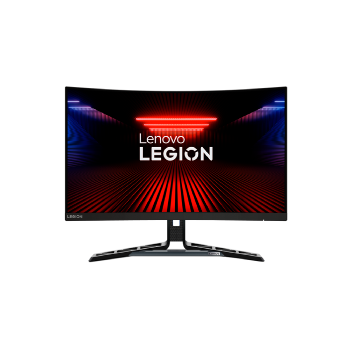 Lenovo Legion R27fc-30 - Curved 27" FHD Gaming Monitor (VA, 240Hz, 0.5ms MPRT, HDMI + DP, DP Cables, FreeSync, Speakers) Tilt/Height/Rotation/Swivel Adjustment - Black