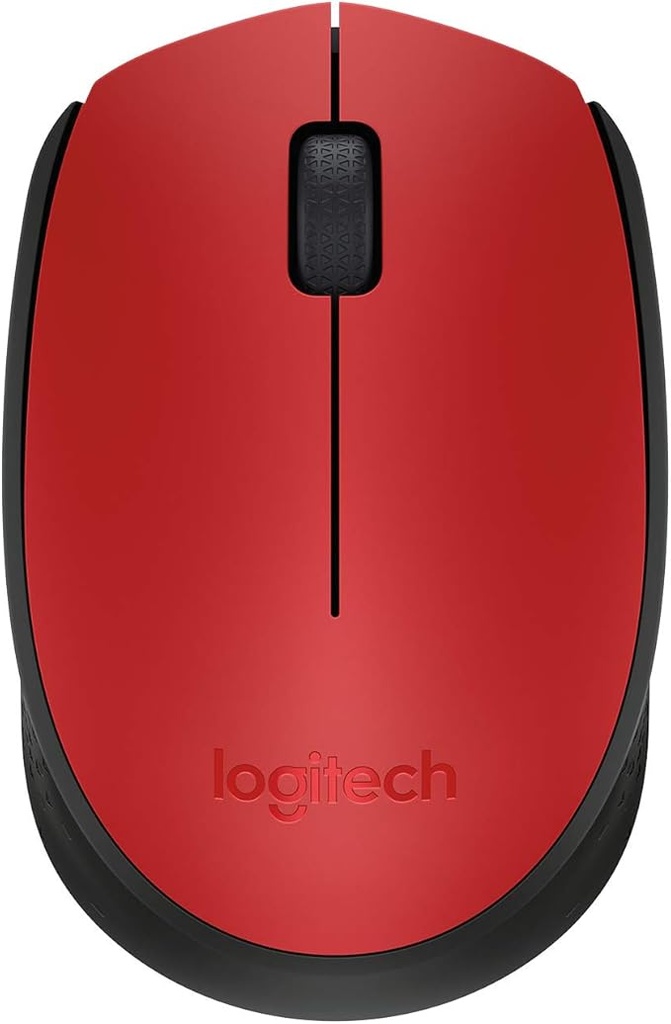 Logitech Wireless Mouse M171 Red PN-MO688