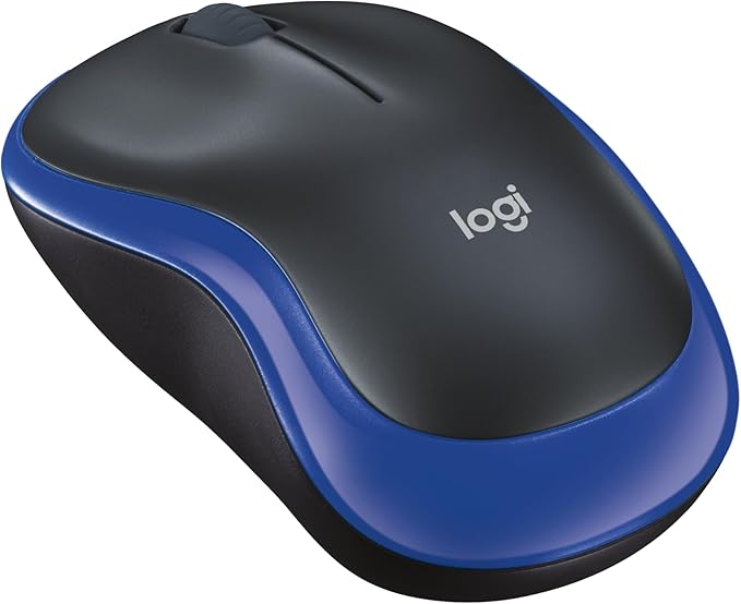Logitech Wireless Mouse M185 Blue PN-MO718