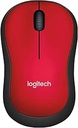 Logitech® Wireless Mouse M185 Red -MO708