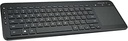 Microsoft Wireless AllInOne Media Keyboard Black-KB189- PN