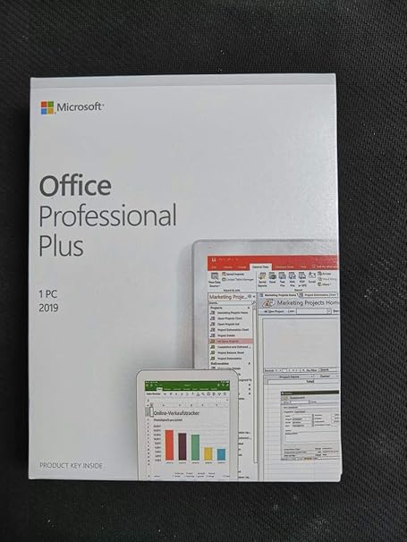 Microsoft Office Pro Plus 2019 - DVD Disc