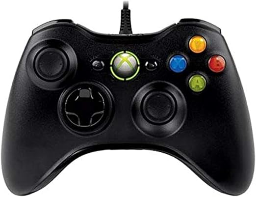 MS XBOX 360 CONTROLLER - BLACK-52A-00003-5030111