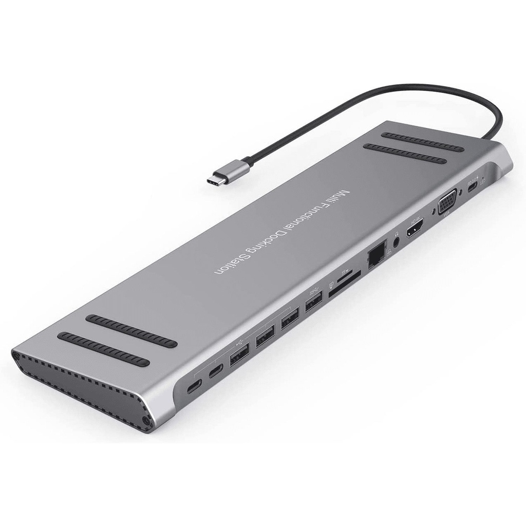 Onten usb-c multi function docking station 14 in 1