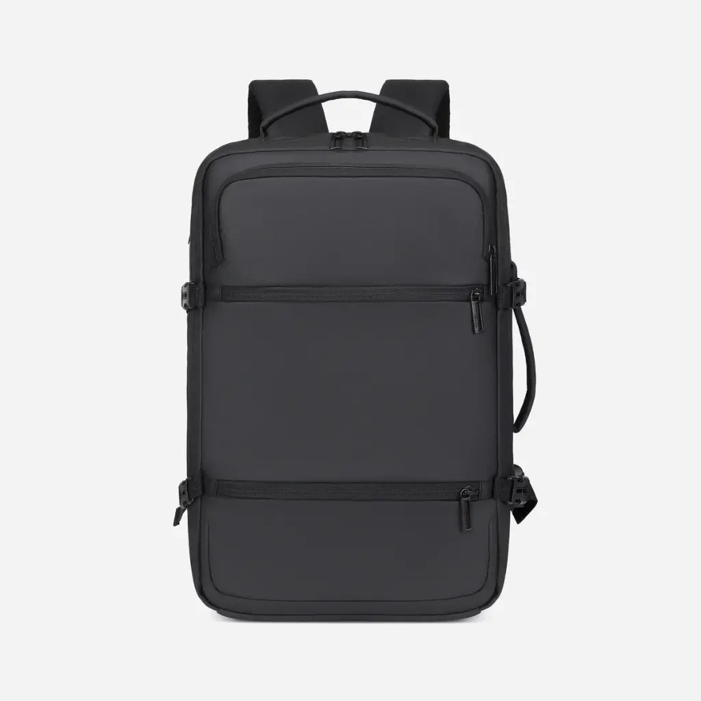 Rahala- RL2026- Blackunisex backpack waterproof, suitable for travel and work USB port .