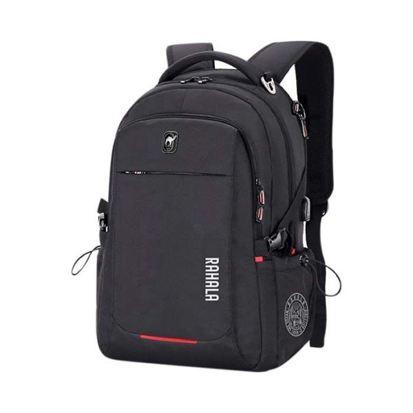 Rahala-740- 15.6 Inch Laptop Bag Multifunctional Travel Backpack waterproof - Black.