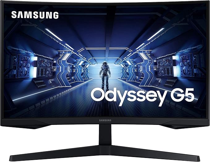 Samsung 27" G5 Odyssey Gaming Monitor with 144Hz refresh rate