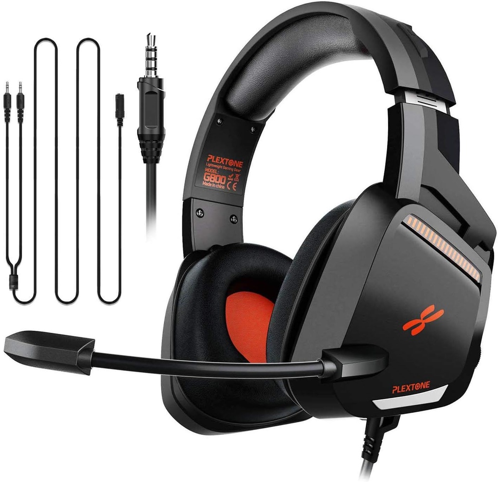 Plextone G800 - 3.5MM Gaming Headset Extra Bass Lightweight Gear