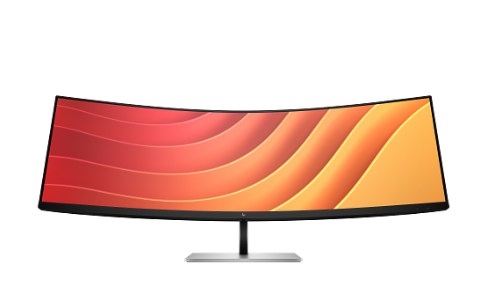 HP E45c G5 45" Class Dual Quad HD (DQHD) Curved Screen LED Monitor - 32:9 - Black