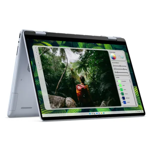Dell Inspiron 16-7640 2n1 Convertible - Intel Core Ultra 7 155H 16 Cores 16GB LPDDR5X-6400 RAM 1TB SSD Win11-Ice Blue I