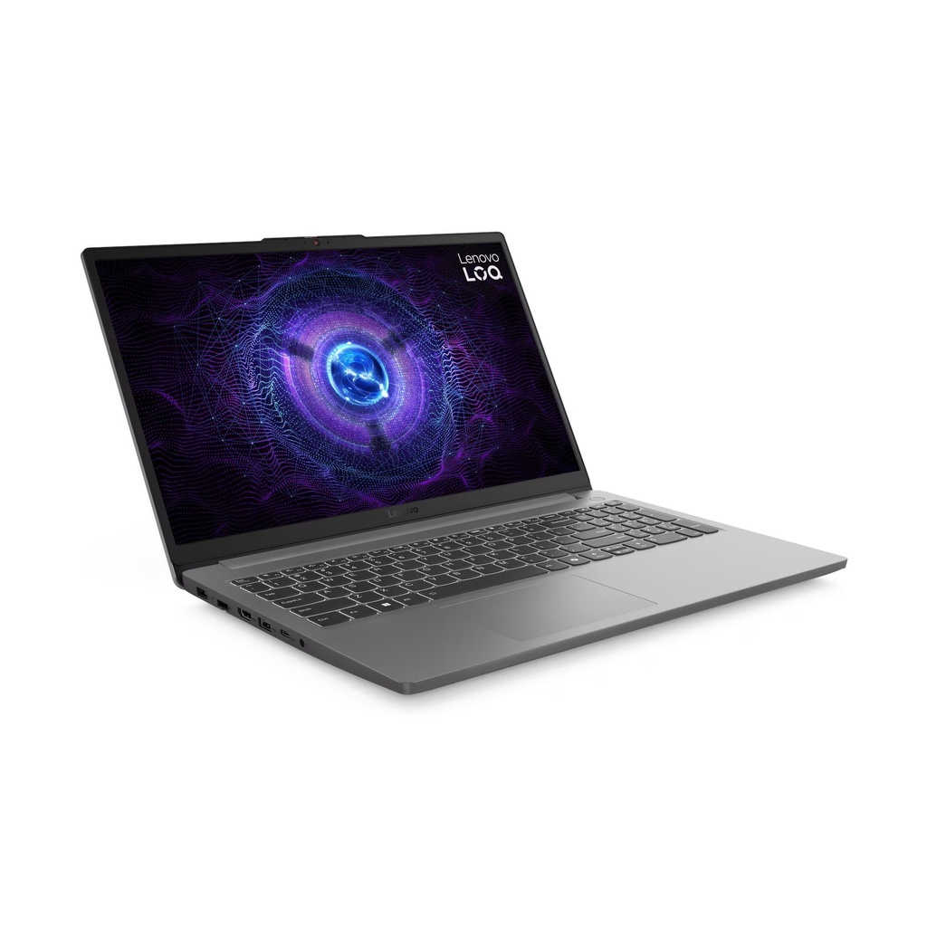 Lenovo LOQ 15.6" Gaming Laptop (83LK0061ED) – Intel® Core™ i7-12650HX – NVIDIA® GeForce RTX™ 4050 6GB – 16GB DDR5 RAM – 512GB NVMe SSD – 144Hz FHD Display – White Backlit Keyboard – Windows 11 Home – Luna Grey + Lenovo LOQ M100 RGB Mouse – 2-Year Warranty