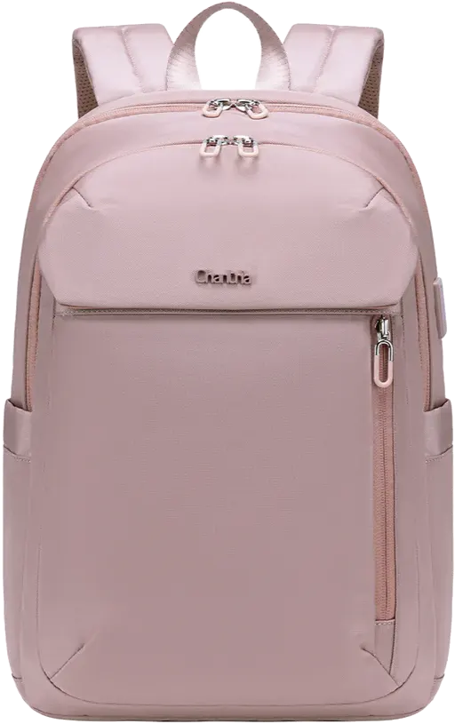 Chantria Laptop Backpack, 15.6 Inches, Waterproof, Pink, CB-00633