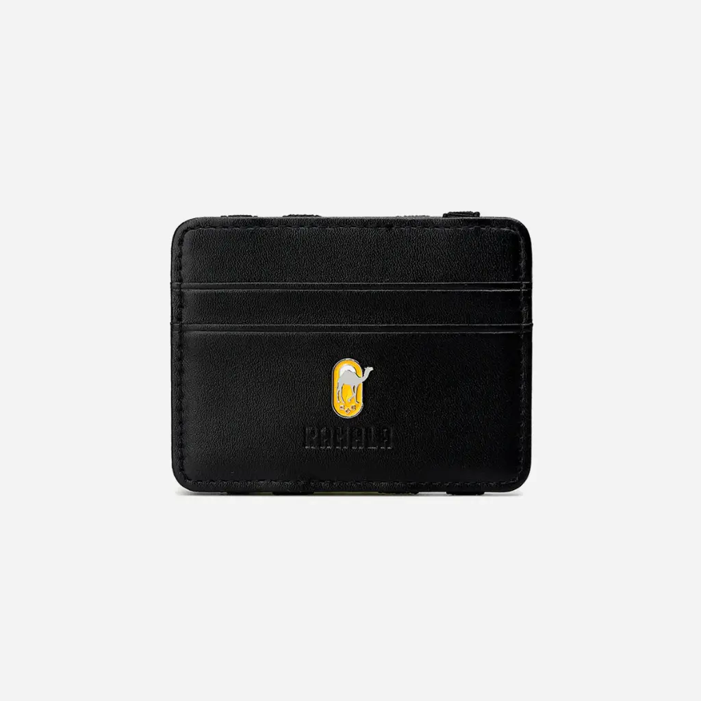 Rahala RA108 Men's Leather Bifold Cash Strap Cardholder Wallet 