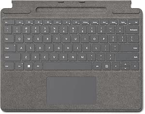 Microsoft Surface Pro Signature Keyboard Platinum 