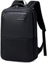 Arctic Hunter Slim Laptop Backpack – Stylish Premium Lightweight Business 16L Laptop 15.6-inch Laptop – Water Resistant Backpack for Men Women – Daily Office College Commuting – B00681- Black