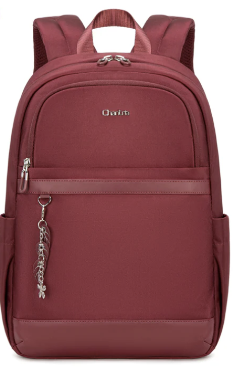 Chantria Laptop Backpack, 12 Inches, Waterproof BURGUNDY CB-00648