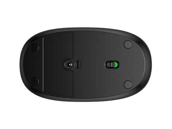 HP 240 Bluetooth Mouse – Black (3V0G9AA / MO172) – Dual-Mode Wireless Mouse with Bluetooth & 2.4GHz Connectivity, 1600 DPI, Silent Clicks, and Long Battery Life
