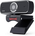 Redragon GW600 720P Webcam with Built-in Dual Microphone 360-Degree Rotation