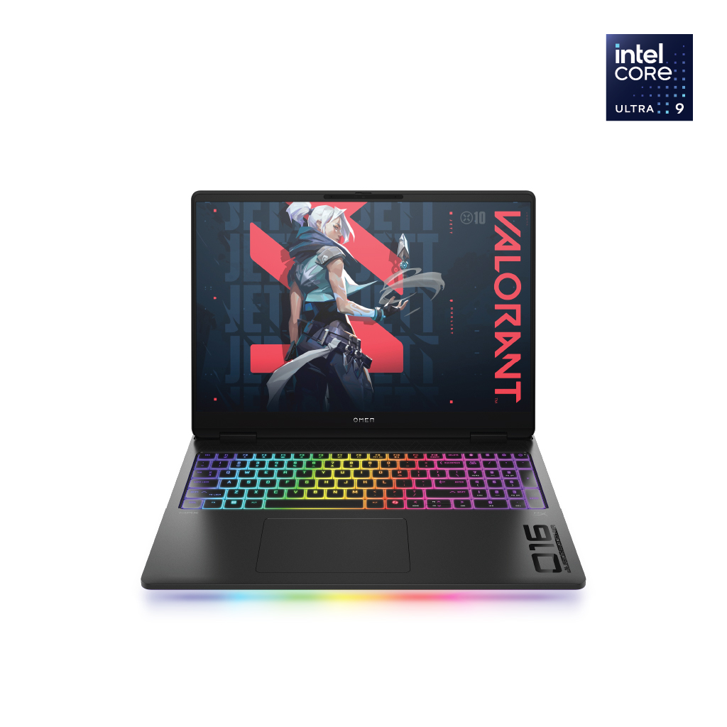 OMEN MAX Gaming Laptop 16-ah0002ne, Intel® Core™ Ultra 9 Processor, Windows 11 Home Single Language, 16",   32GB RAM, 2TB SSD, NVIDIA® GeForce RTX™ 5080, WQXGA,  Shadow black