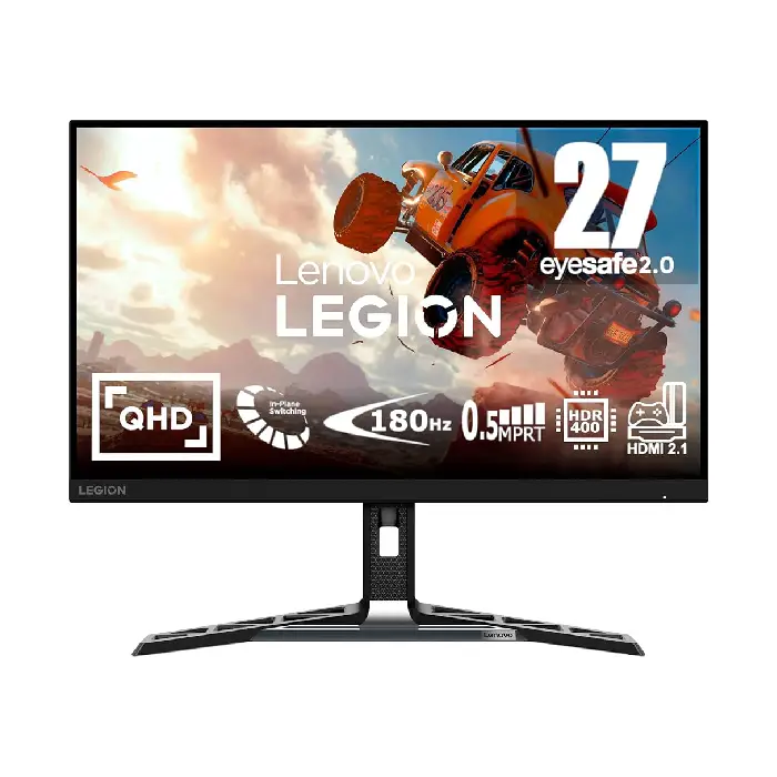 Lenovo Legion R27qe 27 Inch QHD Gaming Monitor with Eyesafe