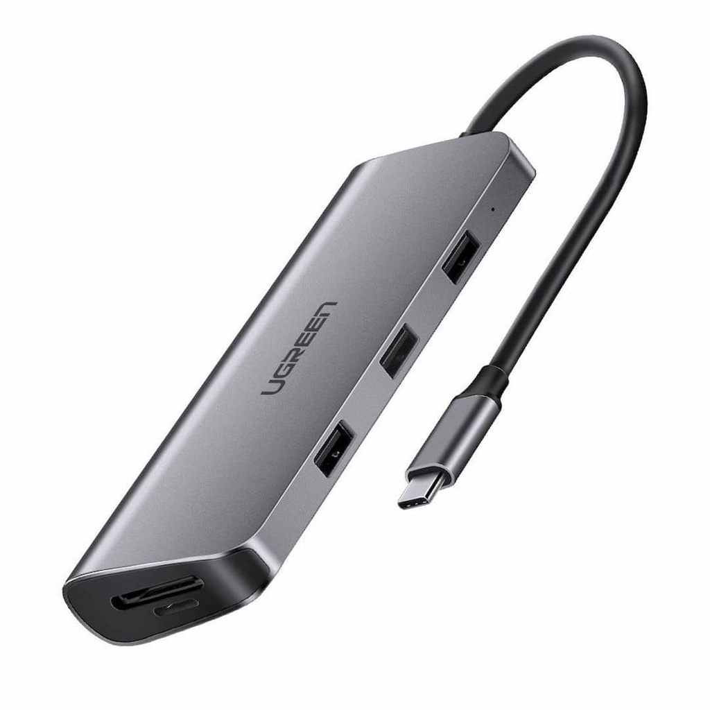 UGREEN  20197  CM417     USB-C to 4*USB 3.0+HDMI Adapter