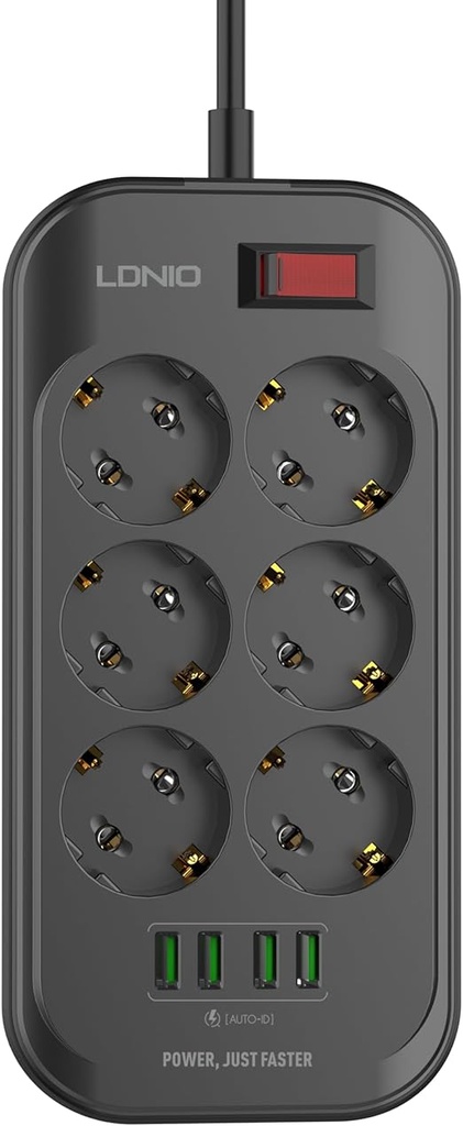 LDNIO 6 POWER - 4 AUTO ID -SE6403