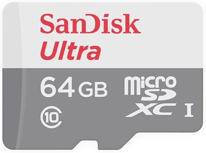 SanDisk Ultra microSDXC 64GB 100MB/s Class 10 UHS-I-SDSQUNR-064G-GN3MN