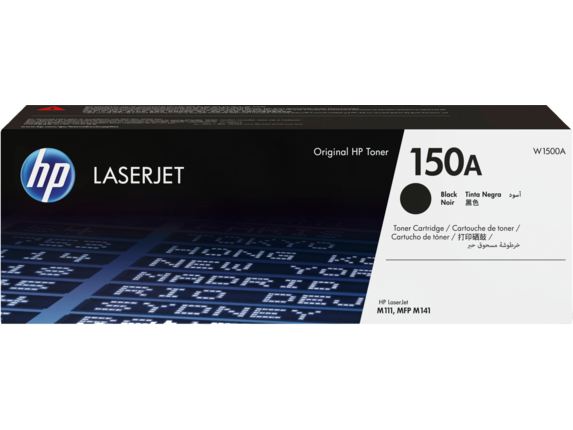 HP 150A Black Original LaserJet Toner Cartridge (W1500A) – For HP Laser 111, 150, 178, 179 Series Printers