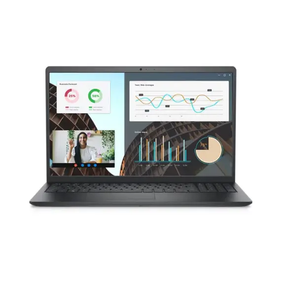 Dell Vostro 3530 - E001-BLK 13th Intel Core i3-1305U, 8GB RAM, 512GB SSD, Intel UHD Graphics, 15.6" FHD (1920 x 1080) 120Hz 250