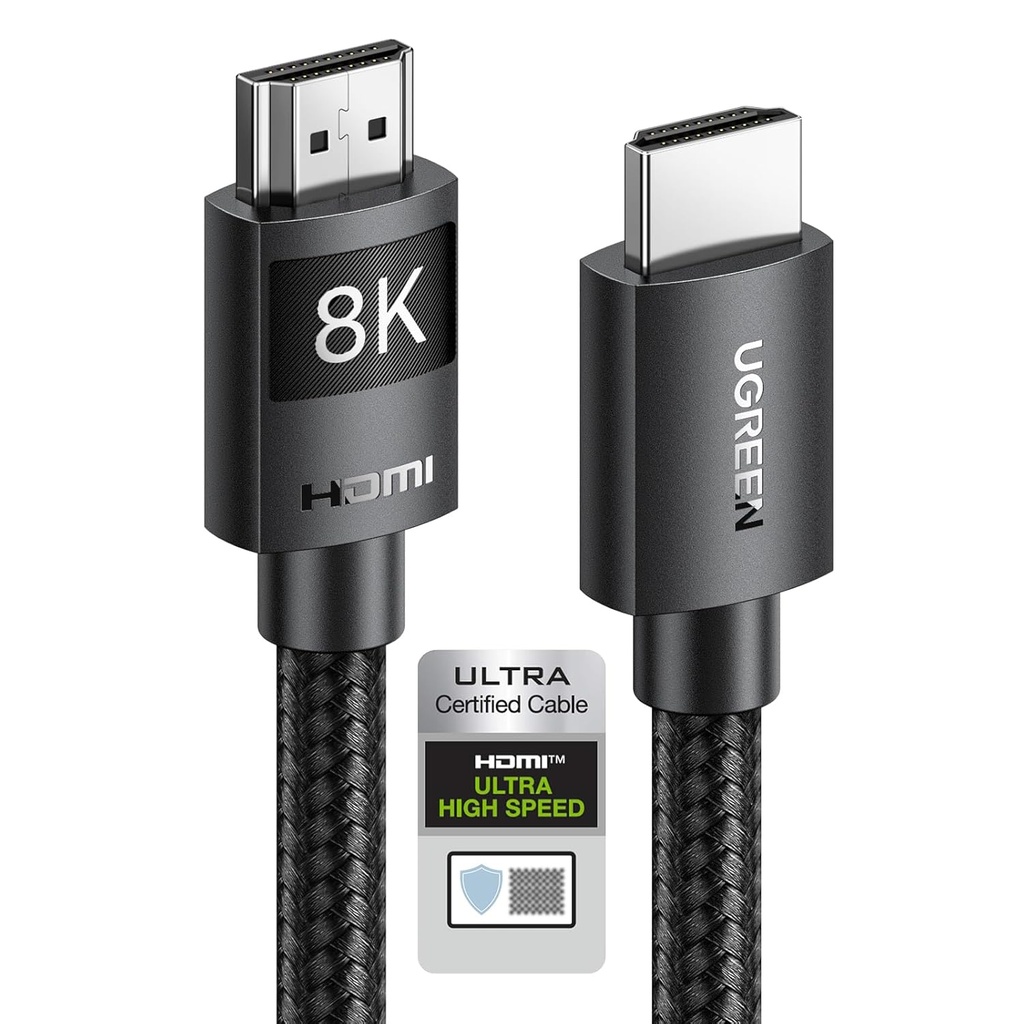 UGREEN 40182 HD150  8K HDMI Cable Male to Male Braided 5m