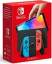 Nintendo Switch – OLED Model w/Neon Red & Neon Blue 