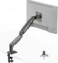 NB North Bayou Monitor Arm for 17-30 inch Screen Monitor Stand Height Adjustable Monitor Mount f80 Bracket Full Motion Gas Spring VESA 75/100mm Weight 2-9kg