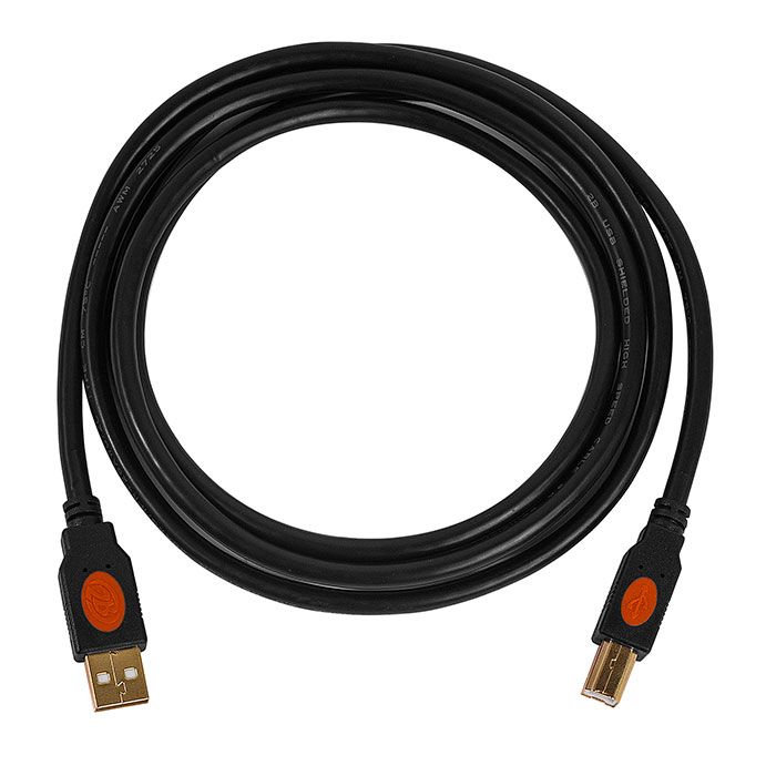 2B DC107 Printer Cable USB 2.0 – 1.8M High-Speed USB-A to USB-B Cable for Printers, Scanners, and Multifunction Devices