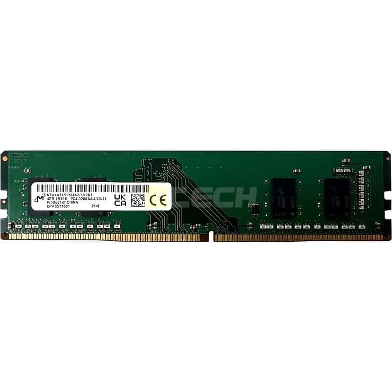MT RAM4GB PC 1RX16 3200AA-MTA4ATF51264AZ