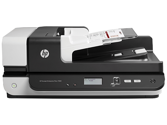 HP ScanJet Enterprise Flow 7500 Flatbed Scanner – High-Speed A4 Document Scanner with Duplex and ADF Support