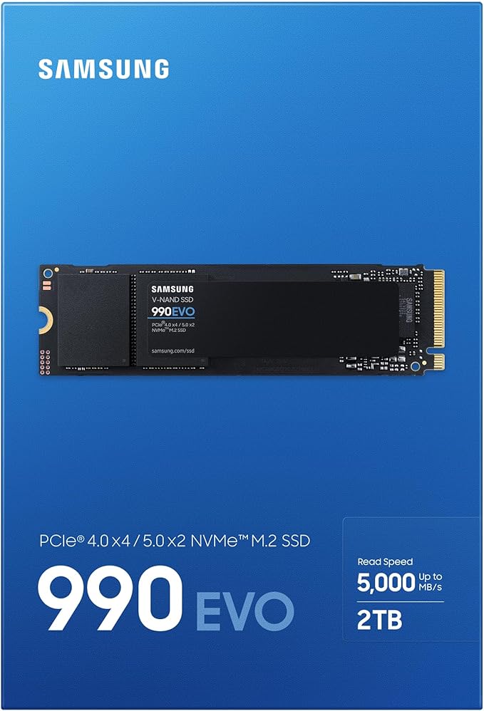 SAMSUNG EVO 990 SDD- 2TB 4.0 M.2