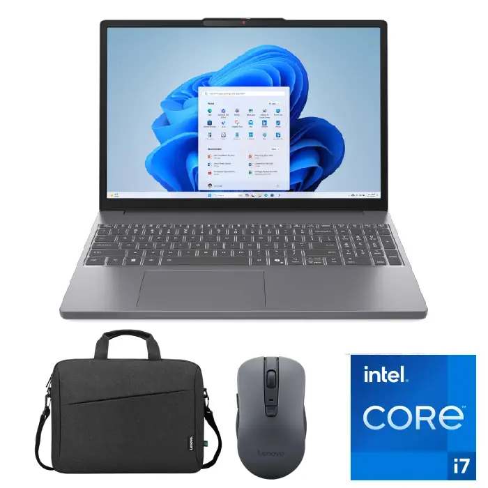 Lenovo IdeaPad Slim 3 15IRH10  Core i7-13620H 10 Cores - 16GB DDR5 - 512GB SSD - Intel UHD - 15.3 WUXGA IPS 300nits - Aluminium - Win 11 -  Bluetooth mouse WL310 - BAG - 2 Years Warranty 