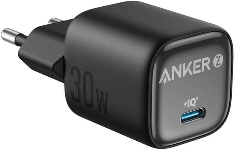 Anker Zolo 30W USB-C Wall Charger A2698L11 – Fast Charging Power Adapter for iPhone, Samsung & Tablets – Black