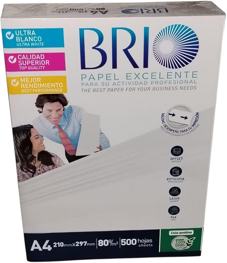 BRI A4 Paper 80 GSM Copy Paper 