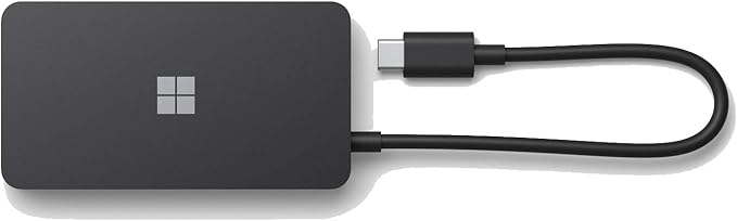 Microsoft - USB-C Travel Hub - Black