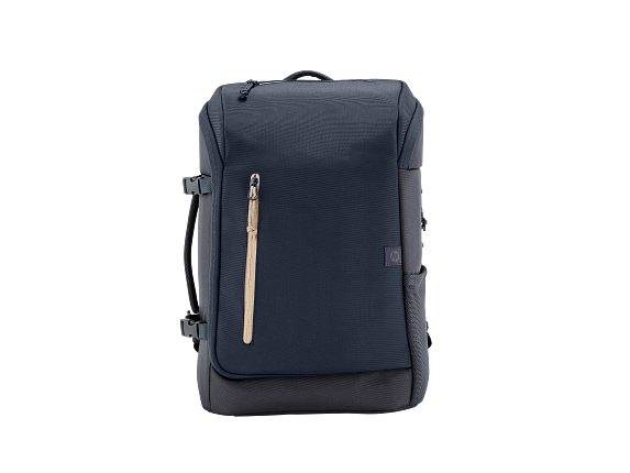 HP Travel 25L Expandable 15.6 Laptop Backpack - Blue Night