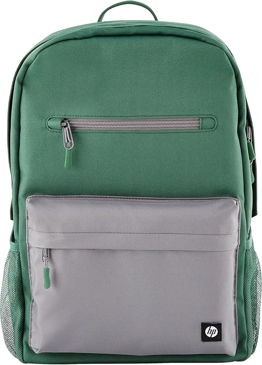 HP Campus Green Backpack - Green/Grey