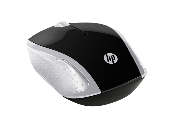 HP Wireless Mouse 200 – Pike Silver -2.4GHz with 1000 DPI, Ambidextrous Design, and Long Battery Life