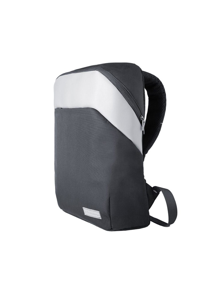L'avvento Laptop Backpack up to 15.6" Gray, with Black Strip